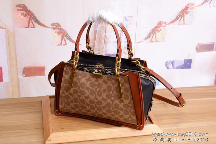 COACH蔻馳 18年新款 DREAMER36號手袋 38846 百搭包款 可用於肩背或斜挎  Chz1609